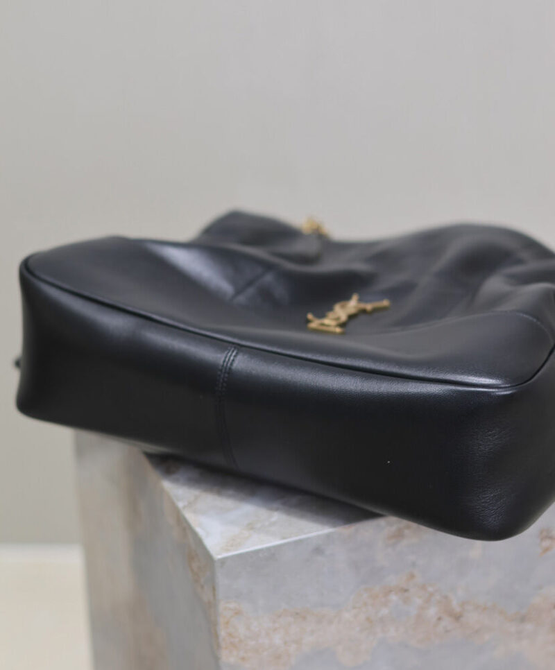 Saint Laurent Jamie 4.3 Sheepskin Tote Bag Black